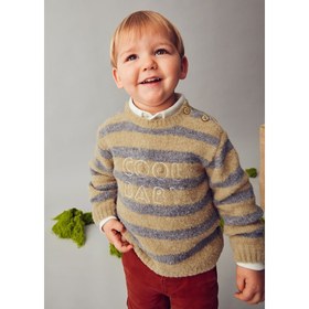 Resim Mayoral Kışlık Erkek Bebek Örme Kazak Bej - Bej / 4 Yaş 
