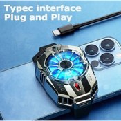 Resim Alfa MEC X20 cep telefonları isı emici yarı iletken soğutma fanı radyatör taşınabilir tip-c PUBG 