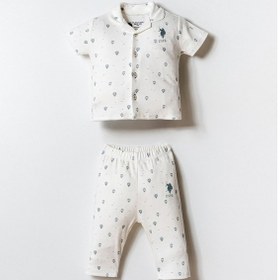 Resim U.s. Polo Assn. Erkek Bebek Beyaz Takım 5274-49925 Beyaz 