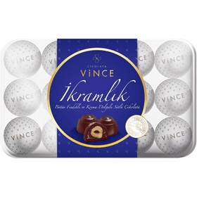 Resim Vince Sütlü Bütün Fındıklı Kutu Çikolata 370 G 