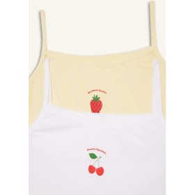 Resim DeFacto %100 Pamuk Pijama Takımı Baskılı Uzun Kollu Üst Beli Lastikli Desenli Uzun Alt Kız Çocuk H1433A826SM 