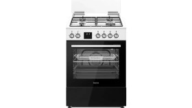 Resim Tecna Tf 723WBR Turbo Fanlı 3 Gaz+1 Wok Göz Ocaklı Tam Boy Fırın 