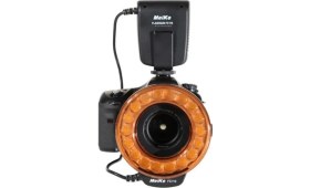 Resim Meike Fc110 Led Macro Ring Flaş Canon, Nikon, Pentax, Olympus Uyumlu 