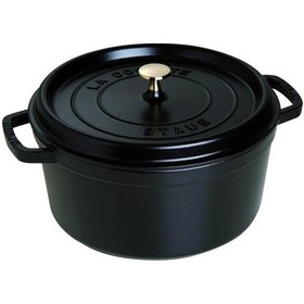 Resim Staub B Döküm Tencere Yuvarlak 26 Cm Siyah Çok Renkli 