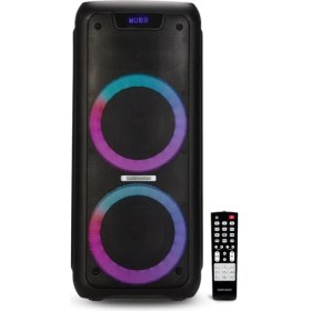 Resim Goldmaster Enjoy 230 Radyolu Işıklı Şarjlı Bluetooth Hoparlör 