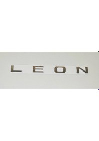 Resim Leon 2007 - 2020 Arka Bagaj Yazısı Krom 