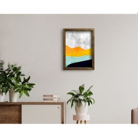 Resim Bk Home Doğal Masif Ahşap Çerçeveli Tablo 45X65Cm-41 (551056997) 