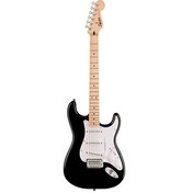 Resim Squier Sonic Stratocaster Akçaağaç Klavye Siyah Elektro Gitar 