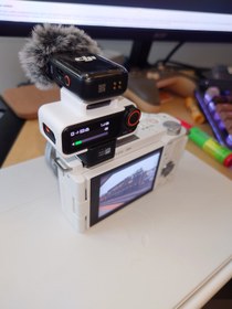 Resim Muhacir DJI Mic 2 Shotgun Mikrofon Aparatı – Kamera / Tripod Mount Adaptörü 