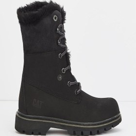 Resim Cat Utah Fur 015z101184 Kadın Bot - Siyah Nubuk-siyah Nubuk Siyah 