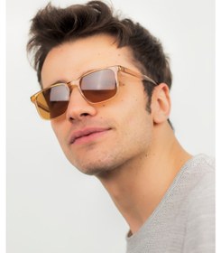 Resim Lunox LNX201 Rollo Bal-Kahve Kemik Unisex Sürücü Gözlüğü 