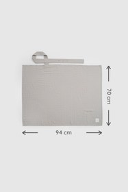 Resim Organik Pamuk Müslin Bej Emzirme Önlüğü - Bej / One Size 