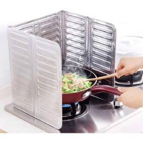 Resim Ocak Yağ Koruyucu Alüminyum Paravan 