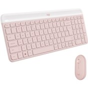 Resim Logitech MK470 920-011322 Kablosuz İng Klavye Mouse Seti 