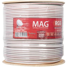 Resim Genel Markalar Rg6/u4 0.90 Mm 48x0.12 Tel Ccs 300 Metre Anten Kablosu 