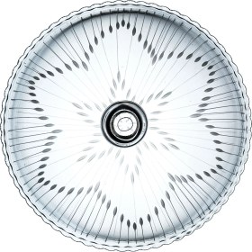 Resim Decocia Cam Kapaklı Kek Fanusu Vega DesenlinLS 