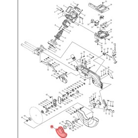 Resim Makita LS1216L Emniyet Kapak Ürün Kodu 158959-6 