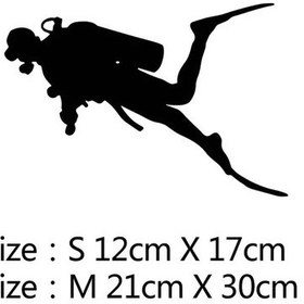 Resim N447-boyut M-3-yansıtıcı Lazer-moda Mızrak Balıkçılık Dalış Zıpkın lar Ussr Eğlenceli Vinil Araba-şekillendirici 