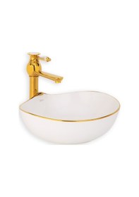 Resim Lena Tezgah Üstü Çanak Lavabo E-4010A 