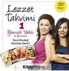 Resim Lezzet Takvimi 1 Yemek Vakti Et Yemekleri - Esra Düzdağ - Neslihan Demir - İnkılap Kitabevi 