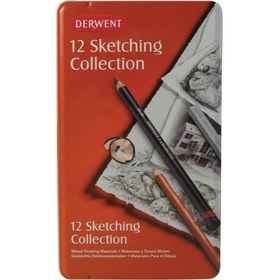 Resim Sketching Collection 12'Li Teneke Kutu 