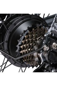 Resim Ape Ryder Bonobo 20 inç Şehir Bisikleti 7 Vites Katlanamaz Hafif Tasarım ile Konforlu Sürüş 