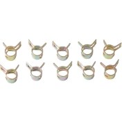 Resim Sharplace 10X Bahar Klip Tüp Boru Hava Tüp Kelepçe Yakıt Hattı Silikon Vakum Hortumu 8mm (Yurt Dışından) 
