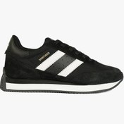 Resim Hammer Jack Hakiki Deri Santiago Siyah Beyaz Kadın Spor Ayakkabı-Diğer Çok Renkli 