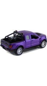 Resim Mixoyuncak Metal Ford Ranger Pikap Çek Bırak Işıklı Mor 12 cm 