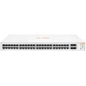 Resim HPE JL814A 48 Port Gigabit + 4X1GB SFP Uplink Yönetilebilir Rackmount Switch 