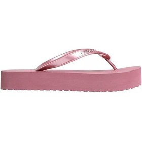 Resim Calvin Klein Kadın Platform Detaylı Terlik-14956 Mor 