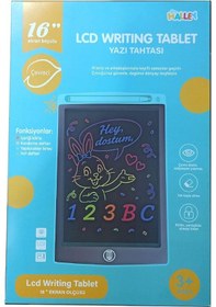 Resim Çocuklar İçin 6" Lcd Çizim Tableti - Eğitici Grafik Yazı Tahtası Ve Not Defteri 
