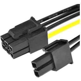 Resim Vga Power Kablo 2X Sata To 8 Pin 6+2 Pci-Ex Ekran Kartı Kablosu 