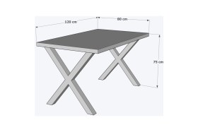 Resim BRK Design Ahşap Doğal Kütük Yemek / Toplantı / Çalışma Masası 