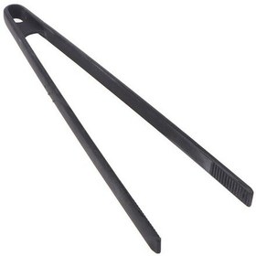 Resim Silikon Kızartma Maşası 30 Cm 3 Renk Seçeneği - Siyah Siyah 