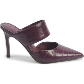 Resim Nine West Trınıdad 5pr Bordo Kadın Topuklu Terlik 000000000102012487 Bordo 