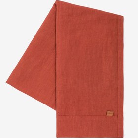 Resim Keten Runner Turuncu - Turuncu / 45x160 