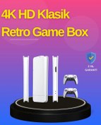 Resim byzm HDMI Çıkışlı Kablosuz 2 Kollu 4K Retro Oyun Kutusu 