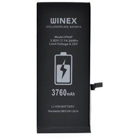 Resim Winex iPhone 6 Plus Güçlendirilmiş Premium Batarya 