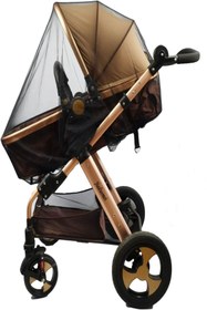 Resim MasterCar Siyah Bebek Arabası Sineklik Cibinlik Bebek Arabası Sinek Perdesi Bebek Koruyucu Puset Sineklik File 