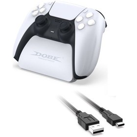 Resim Dobe Tp5-0537b Ps5 İçin Kablolu Gamepad Kontrol Cihazı Tutucu Beyaz 