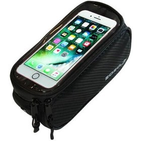 Resim Zozo - Kadro Üstü Çanta - Su Geçirmez Telefon Konulabilir Siyah 