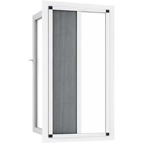Resim Akordiyon Pileli Pencere Sinekliği En:0-70 Cm X Boy:0-140 Cm Demir, Ahşap,pimapen Alüminyum İle Uyumlu Çok Renkli 