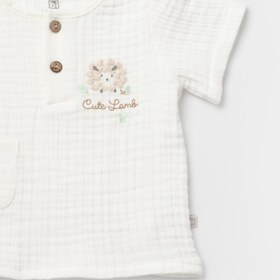 Resim Bi Baby Organik Unisex 2li Müslin Takım Bej - 12-18 ay 