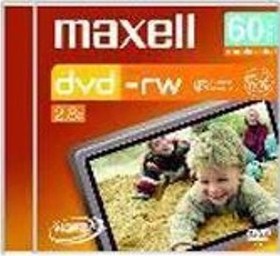 Resim Yerli Maxell Mini Dvd-Rw 2.8 Gb Camcorder 60Mın Hg N-C Jewel Case 1 Adet 