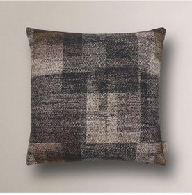 Resim Padova Jakarlı Kırlent Kılıfı Siyah 