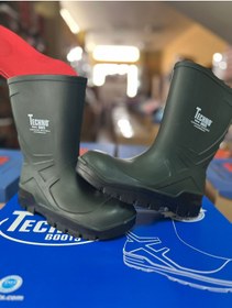 Resim TECHNO BOOTS %100 Su Geçirmez Unisex O4 Çelik Burunsuz Iş,tarım,çiftçi,balıkçı Poliüretan Çizme kısa 