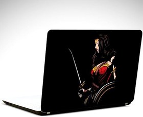 Resim Wonder Woman Minimal Laptop Sticker 17 inch (39X27CM) 