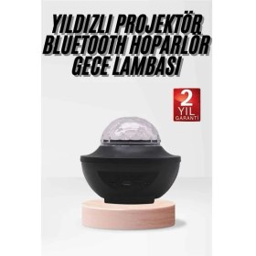Resim Uslucan Alışveriş Çok Renkli Projektör Lamba Disko Topu Gece Lambası Kablosuz 