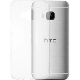 Resim FitCase Htc One M9 Color Curve Silikon Arka Kapak / Kılıf Şeffaf 